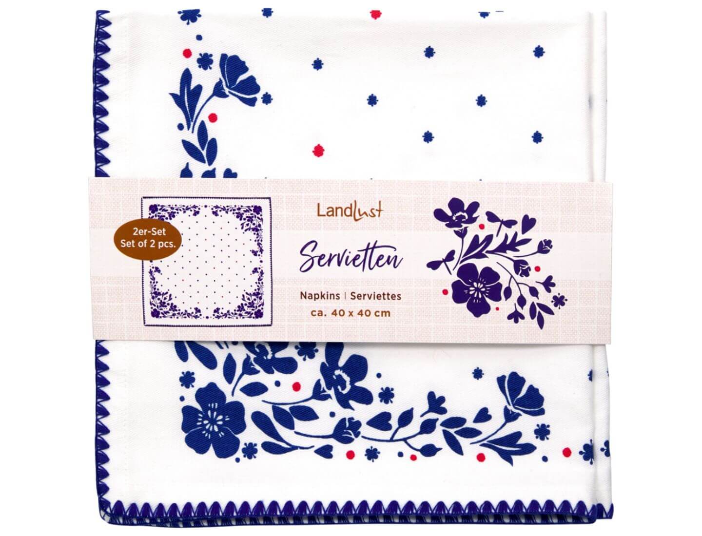 Stoff-Servietten (2 St.) - Landlust