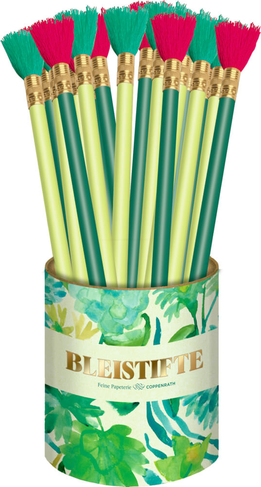 Bleistift mit Quaste - All about green (einzeln)