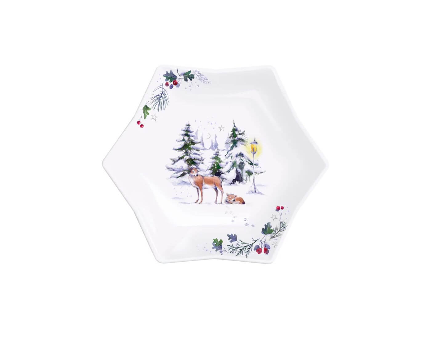 Gebäckteller Winterpark