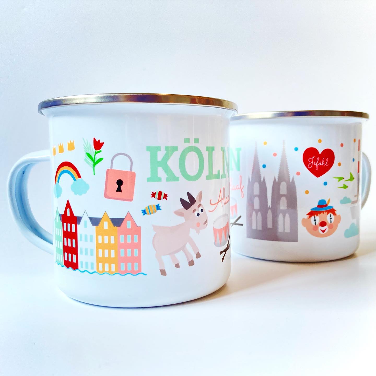 Becher1 Emaillebecher Köln