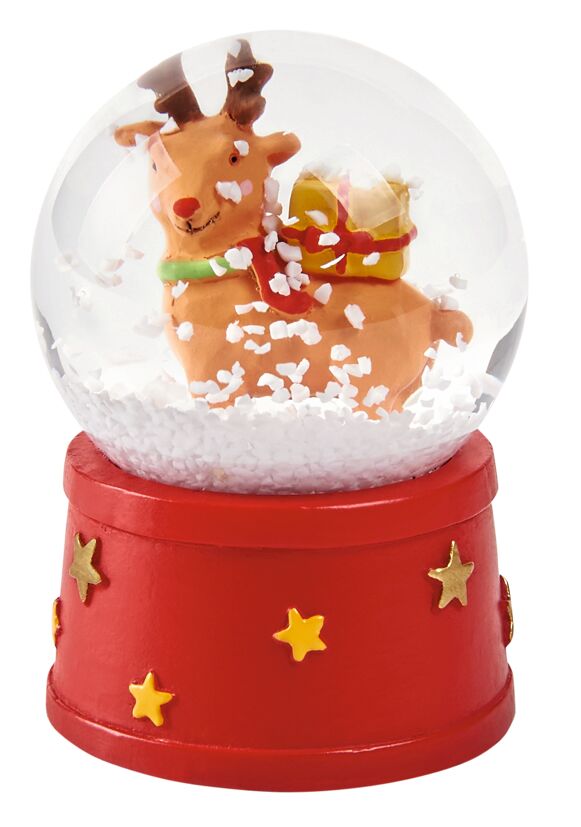 Schneekugel Weihnachten (versch. Motive)