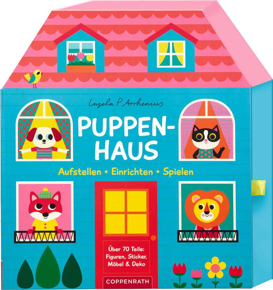 Puppenhaus - Aufstellen, einrichten, spielen Puppenhaus - Aufstellen, einrichten, spielen
