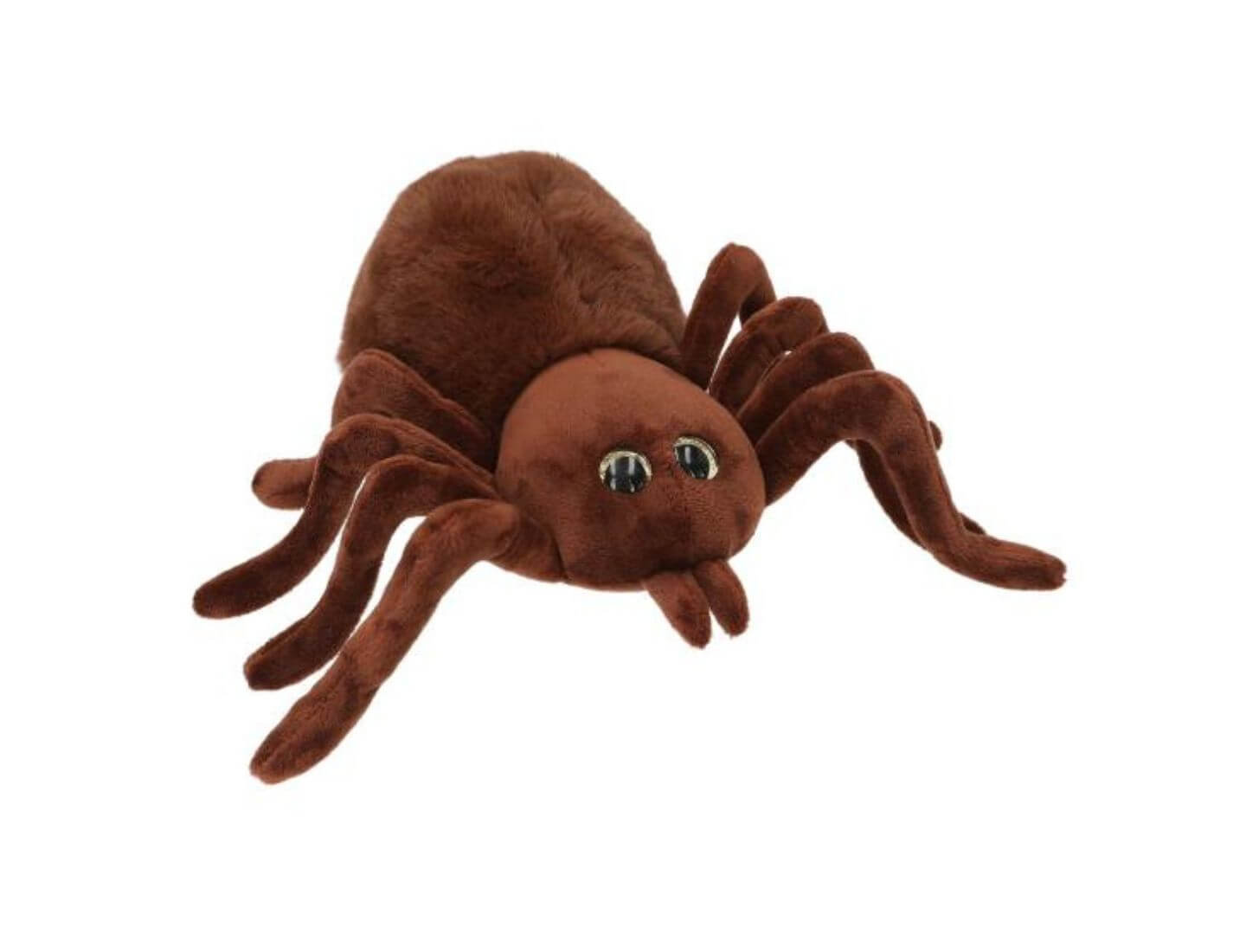 Adventure World Plüsch Spinne 20 cm braun