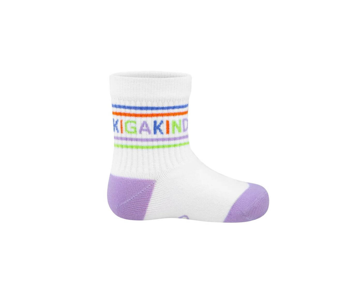 Socken KIGAKIND violett - Größe 21-26