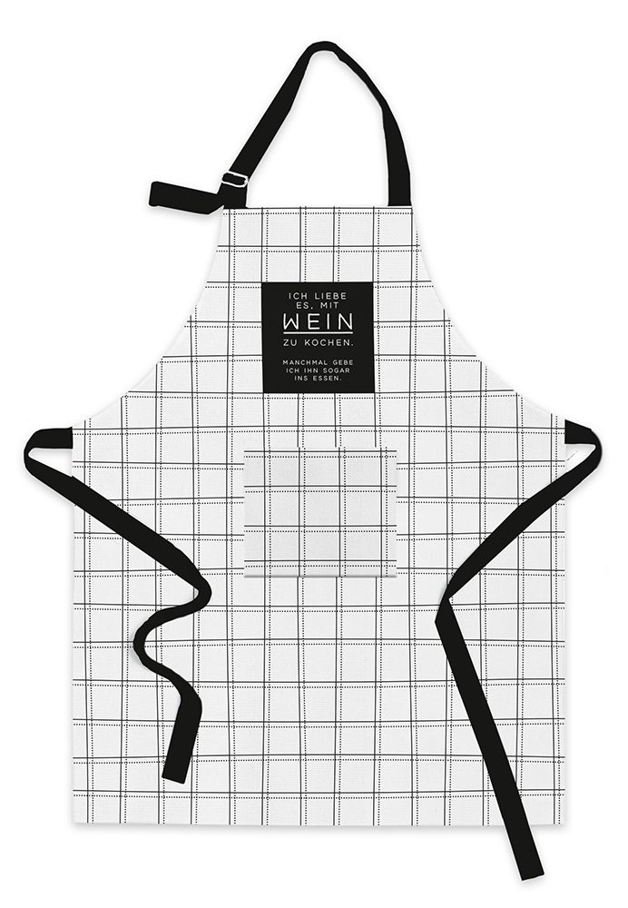 Kochschürze Wein