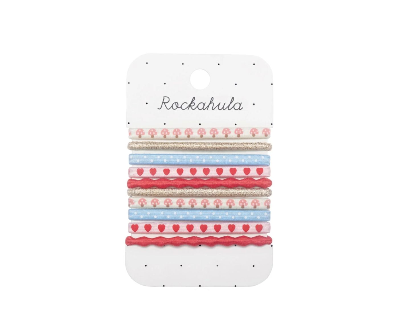 Haargummi-Set Pilze & Herzen