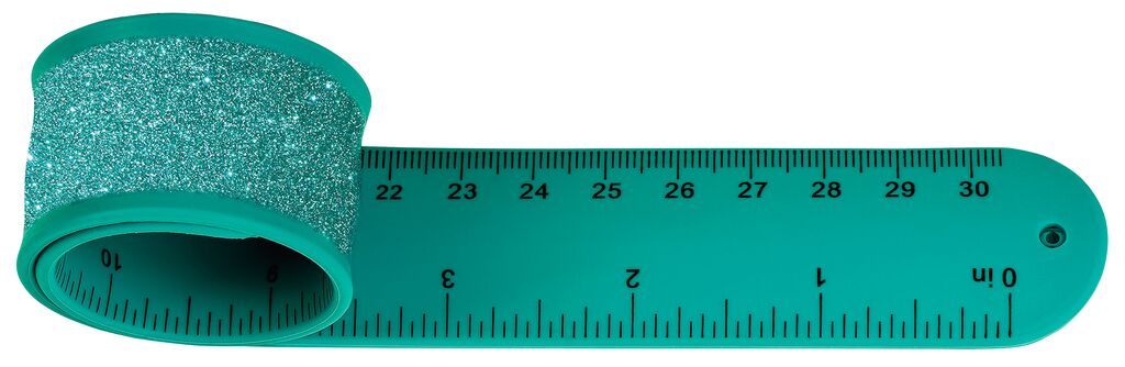 26199_tuerkis_Anw Schnapp-Armband Lineal (versch. Farben)