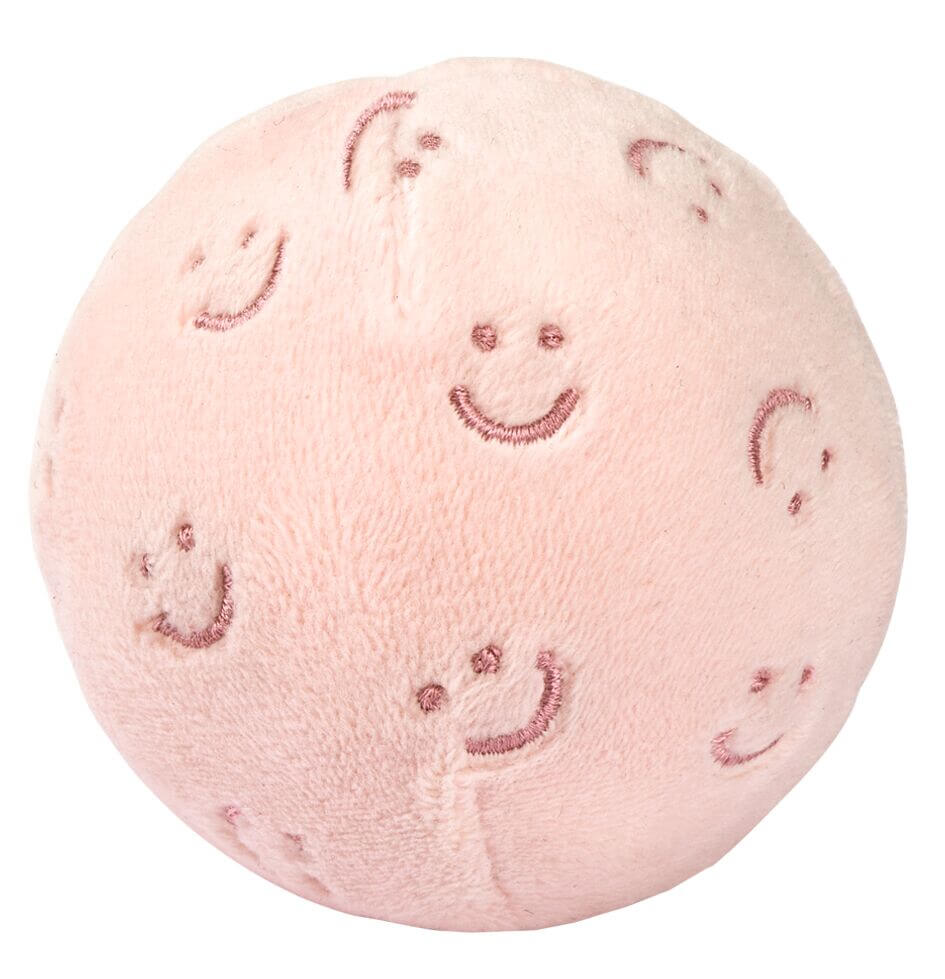 Smile Feel-Good-Ball (gelb oder rosa)