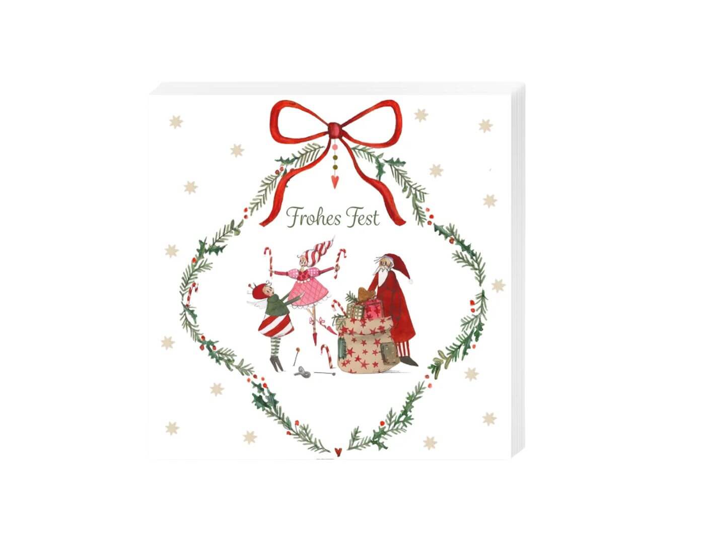 Cocktailserviette Weihnachtswerkstatt Cocktailserviette Weihnachtswerkstatt