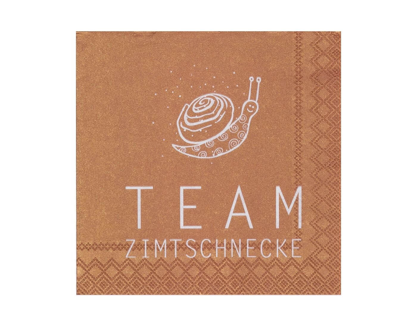 Cocktailserviette Team Zimtschnecke
