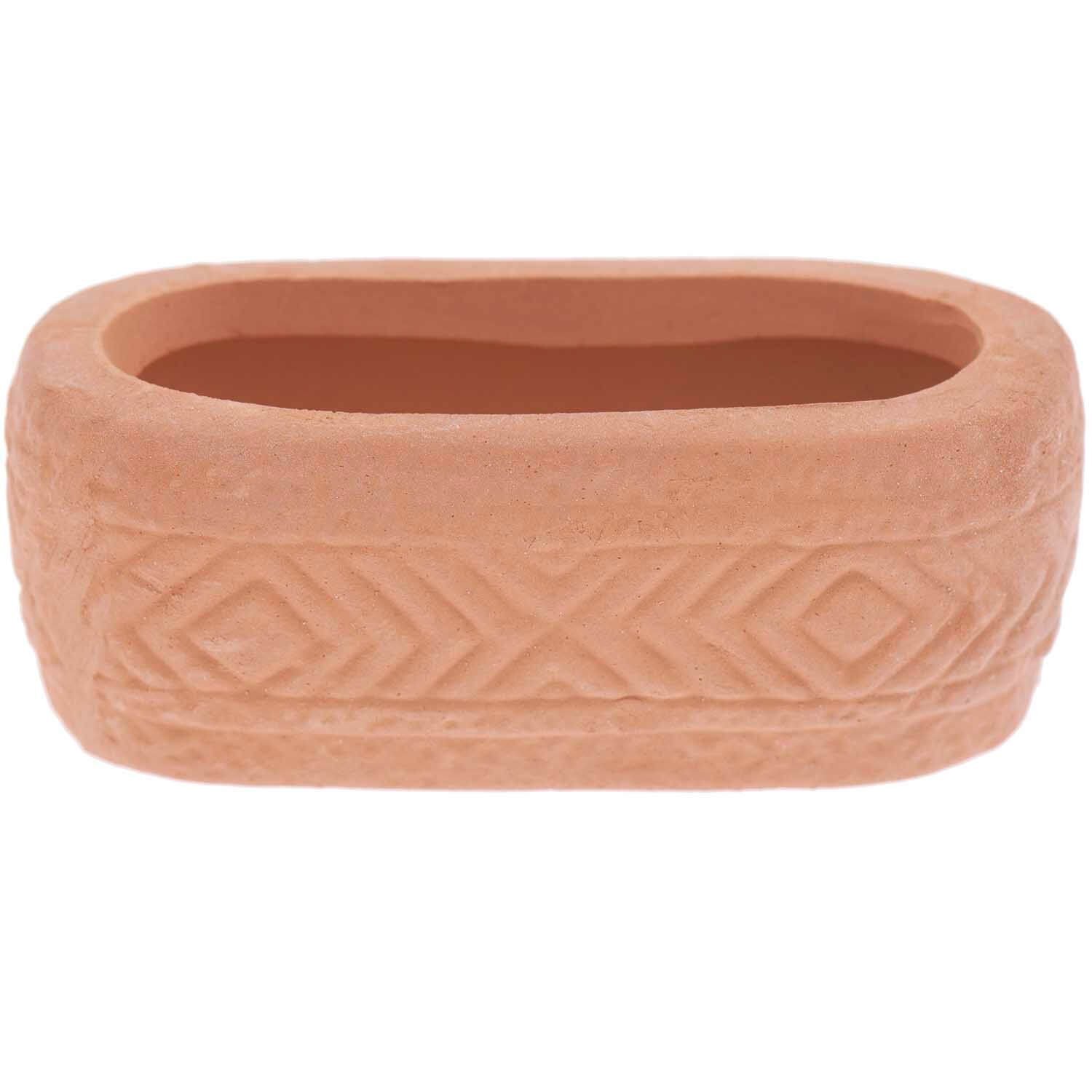Miniatur Blumentopf oval