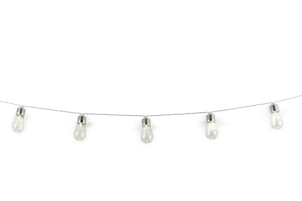 Lichterkette mit Edison-Glühlampen