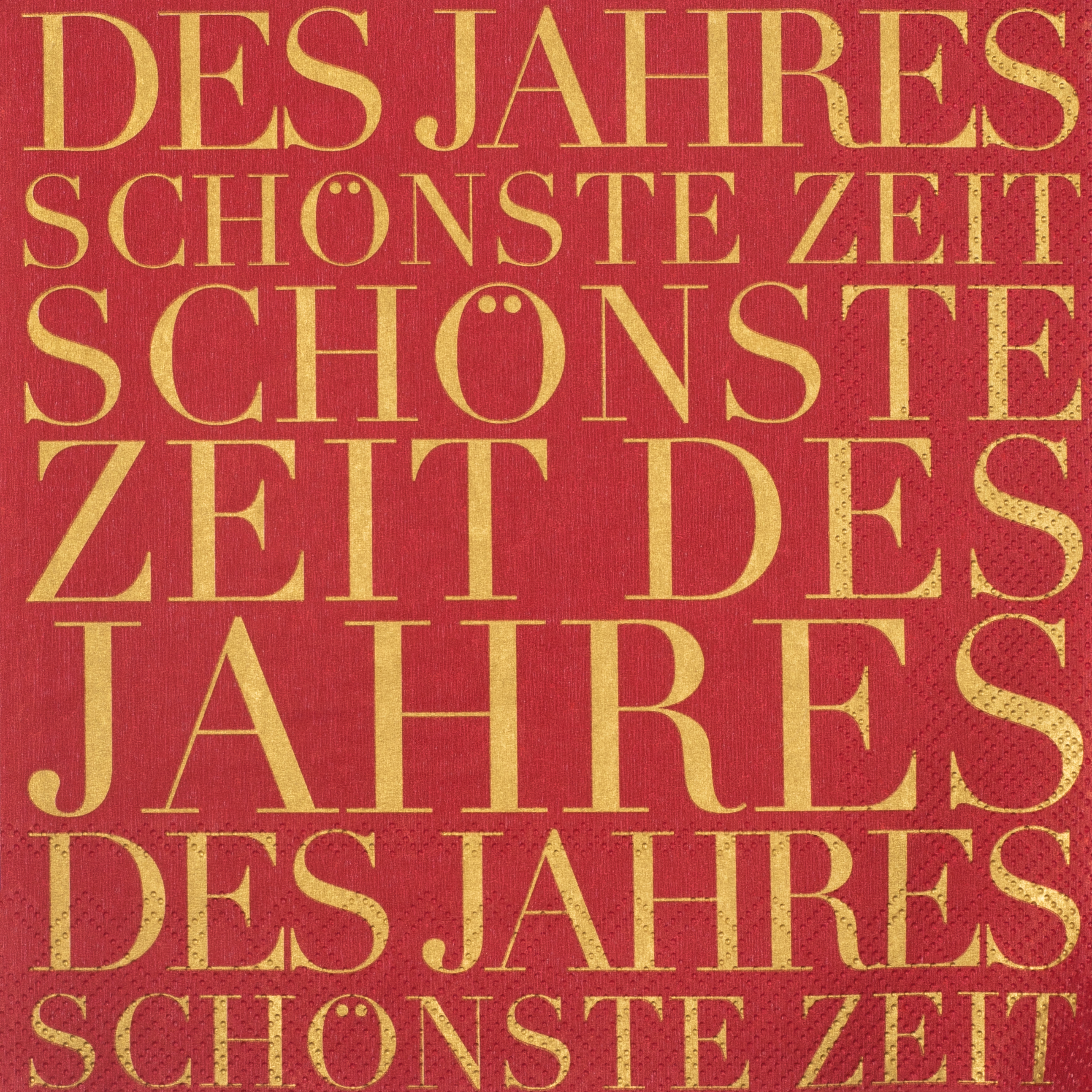 Servietten - Schönste Zeit des Jahres