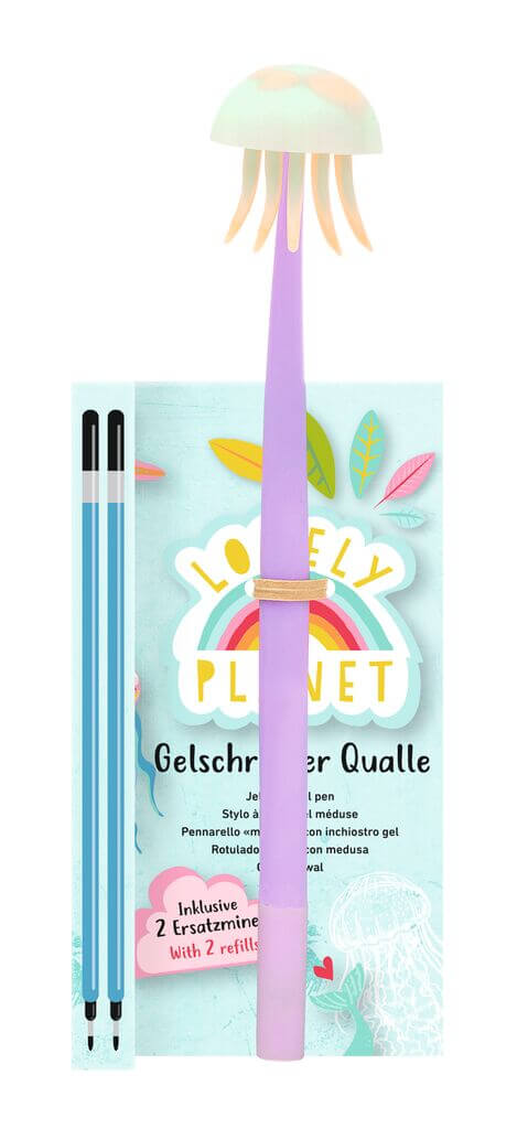 Lovely Planet Gelschreiber Qualle (einzeln)
