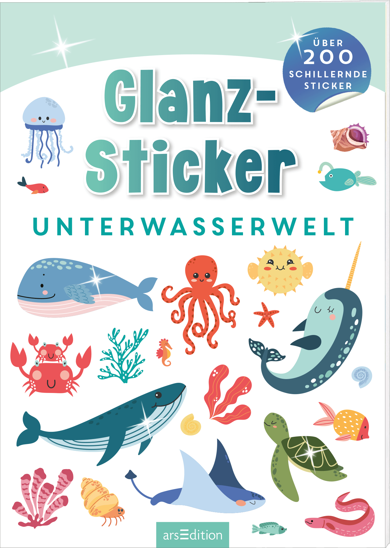 Glanz-Sticker – Unterwasserwelt Glanz-Sticker – Unterwasserwelt