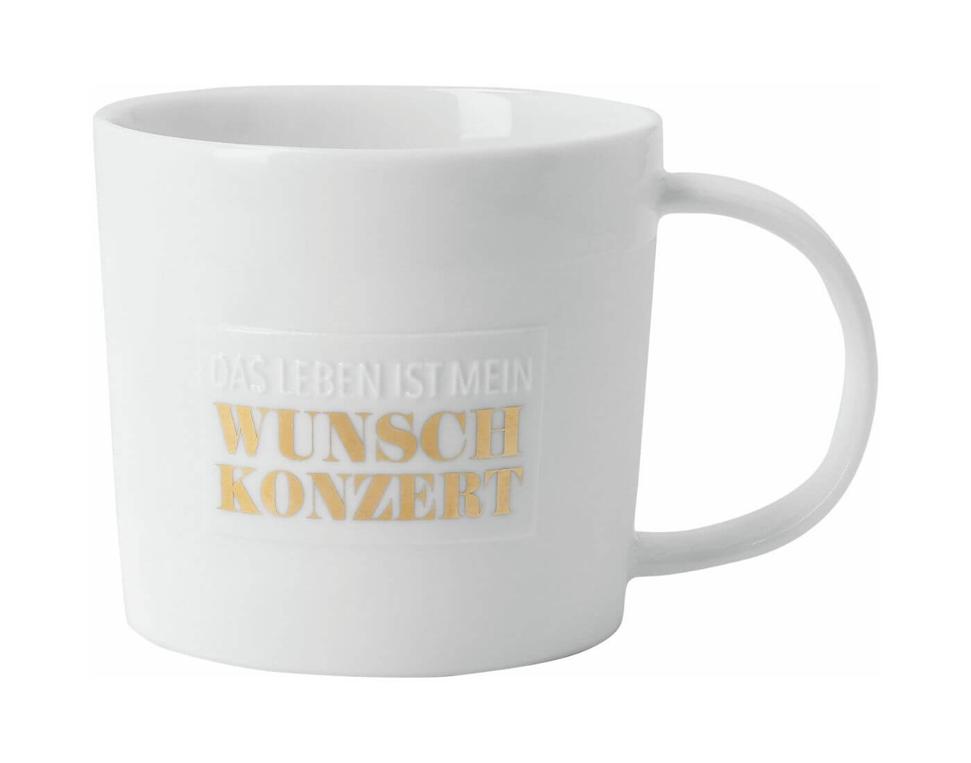 Poesietasse Das Leben ist Mein Wunschkonzert