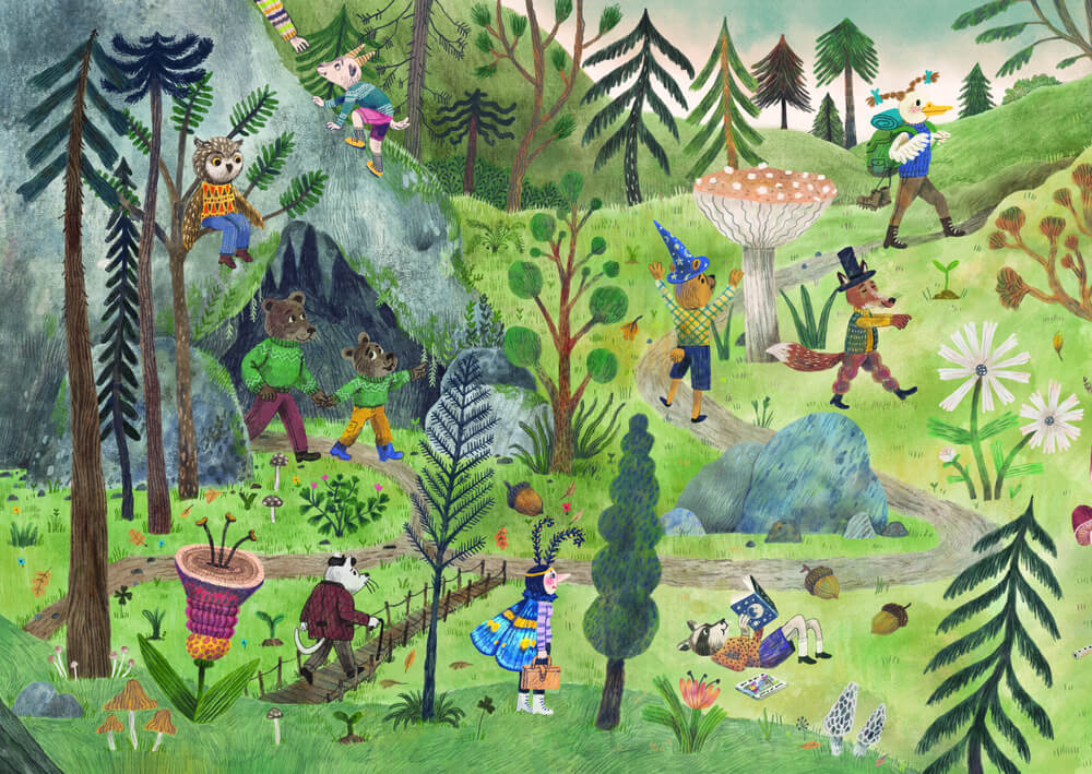 Sebastián Ilabaca: Fantastischer Wald