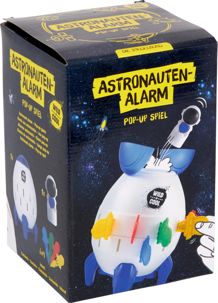 Astronauten-Alarm Pop-up-Spiel - Wild+Cool