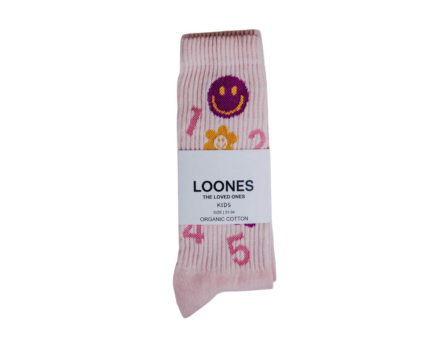 Socken - 1-2-3 | rosé Größe 31-34