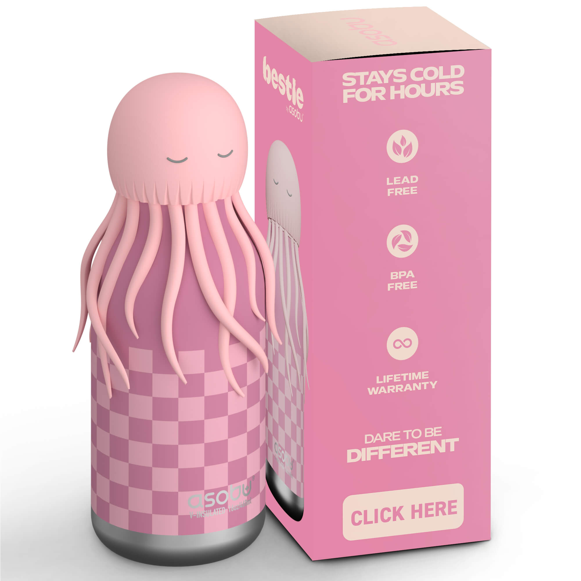 Bestie Trinkflasche Qualle
