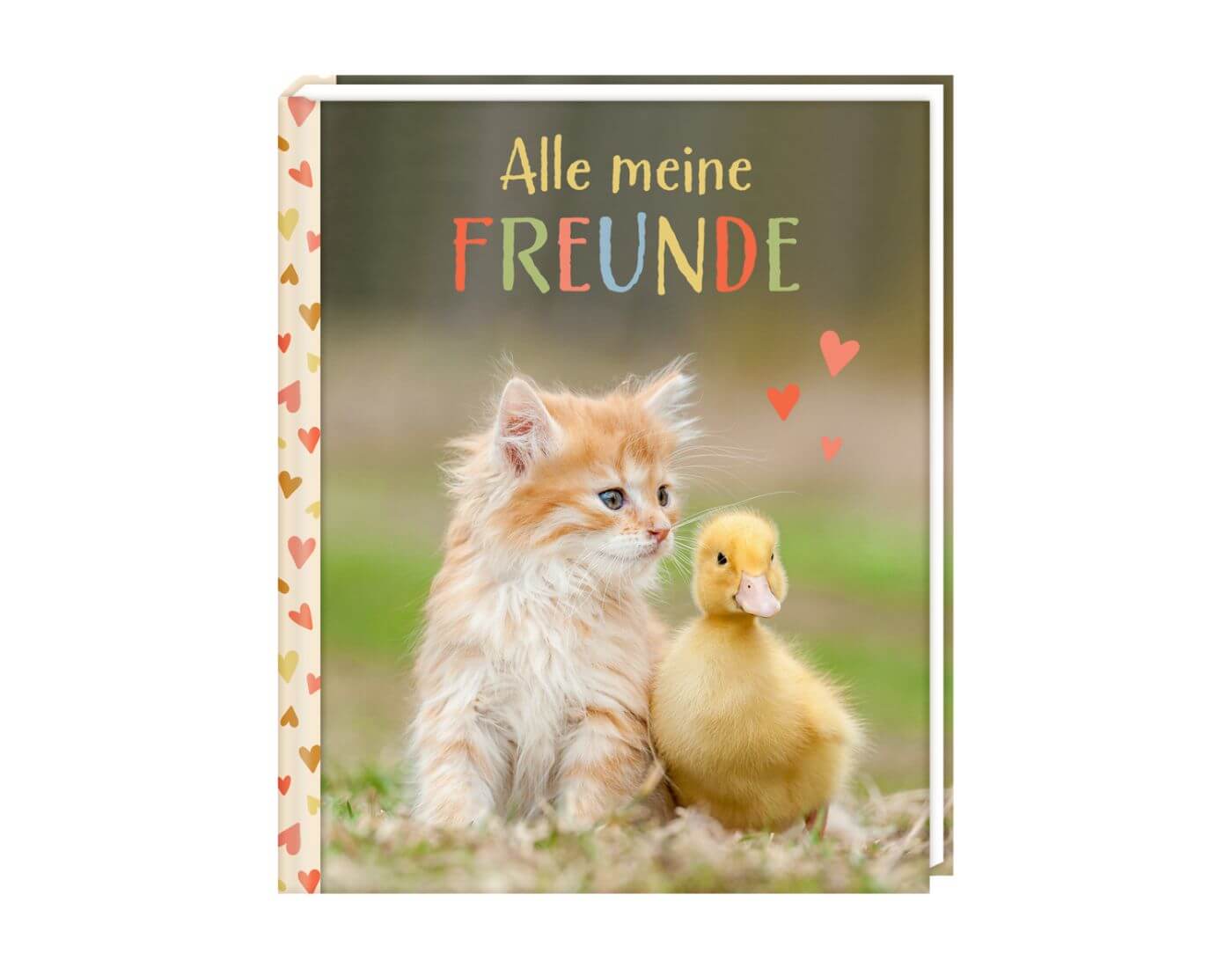 Freundebuch mit Stickern: Tierkinder - Alle meine Freunde