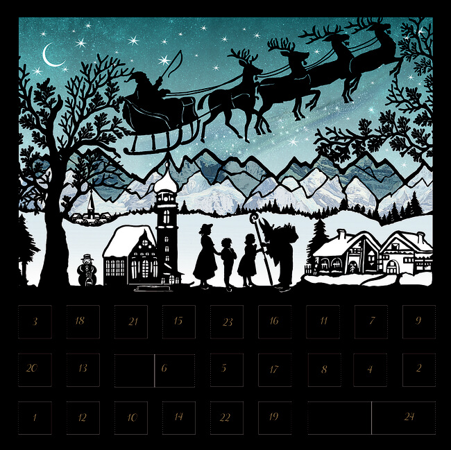 4050003718118_1 Stille Nacht, Mini-Adventskalender (einzeln) (Barbara Behr)