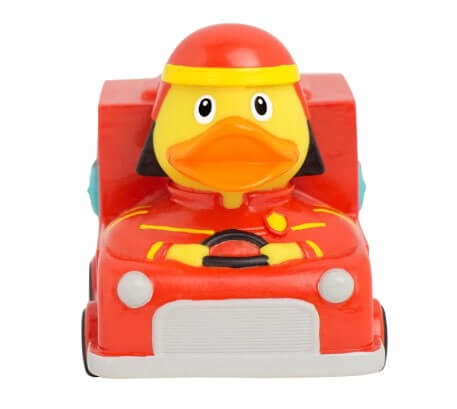 ente-feuerwehrauto-1 Badeente Feuerwehrauto