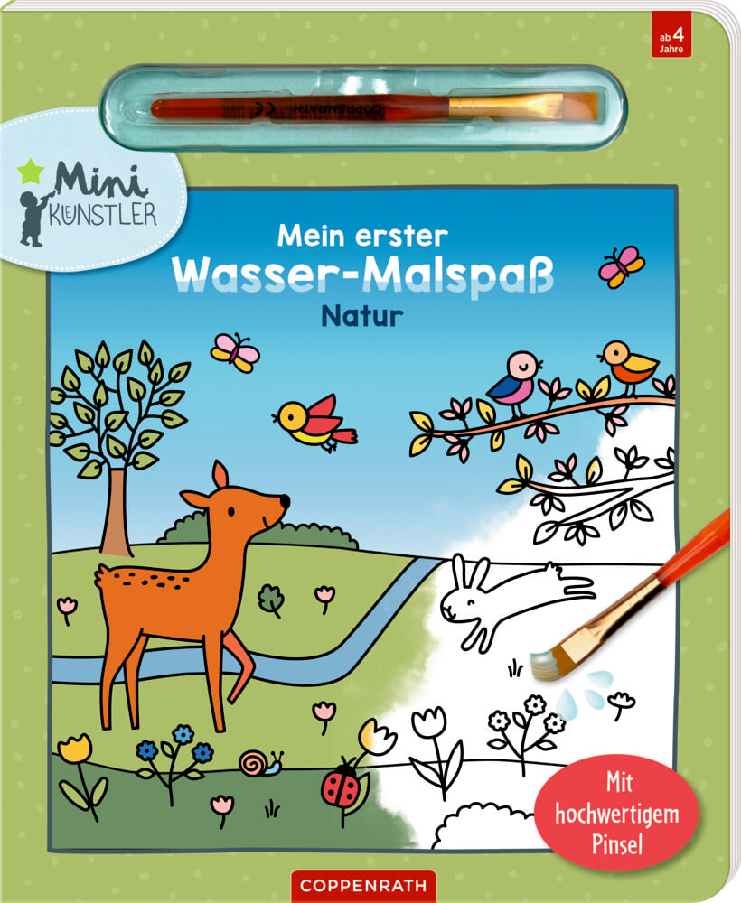 Mein erster Wasser-Malspaß: Natur (Mini-Künstler)
