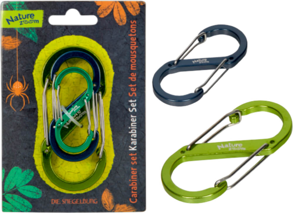 S-Karabiner Set - Nature Zoom