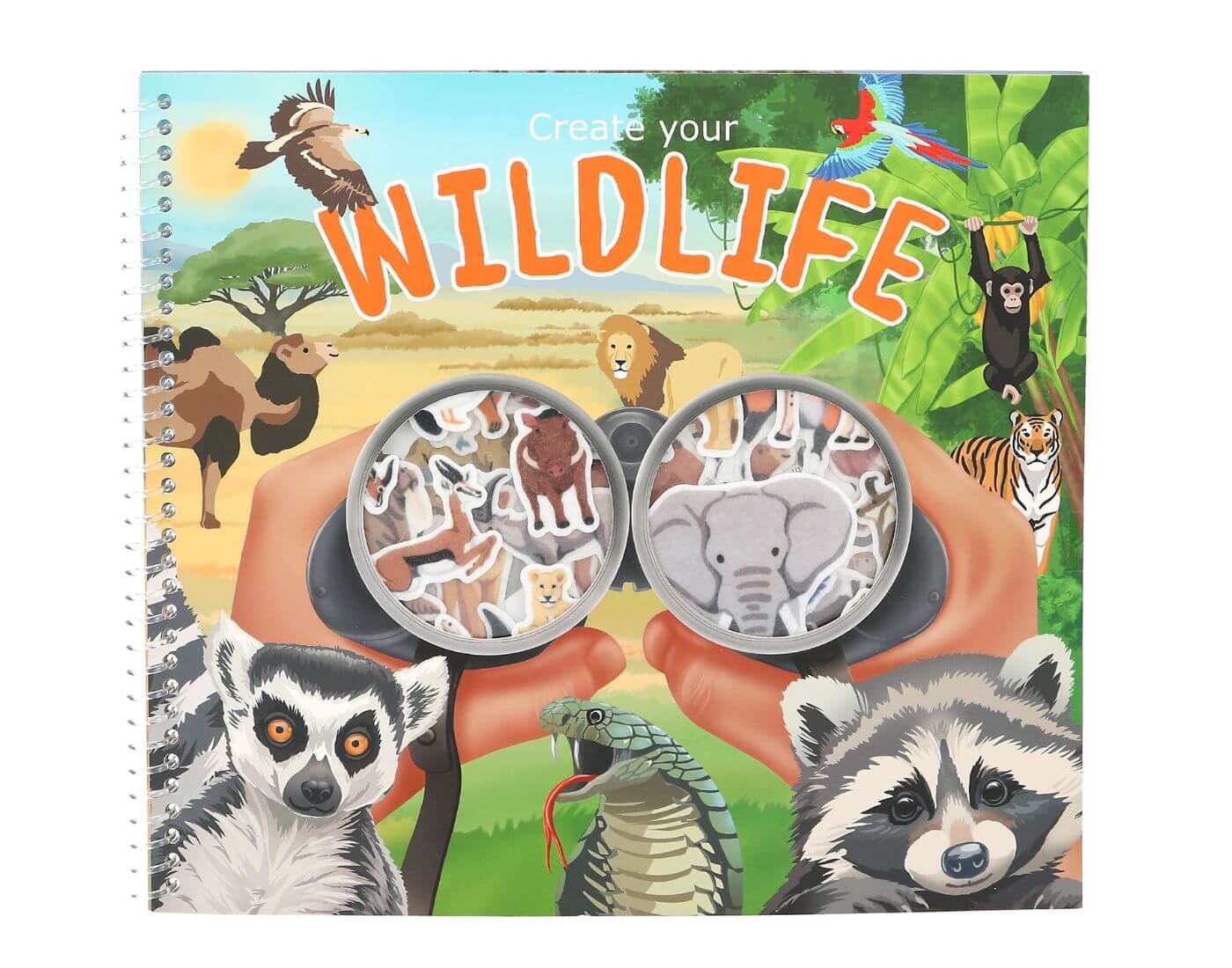 Create Your Wild Life mit Flock Stickern