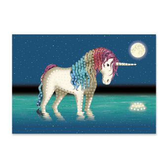 Diamantbilder Einhorn Lunabelle