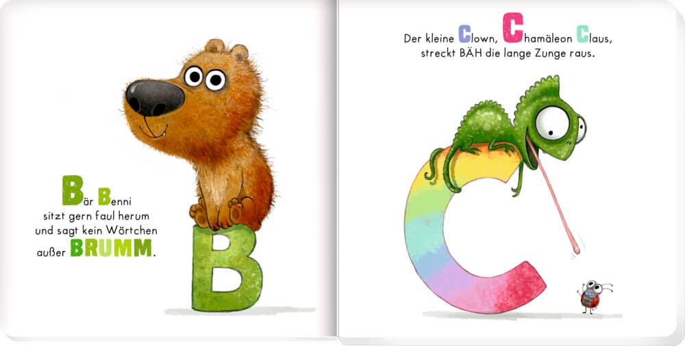 A wie Affe - Ein wildes Tier-ABC