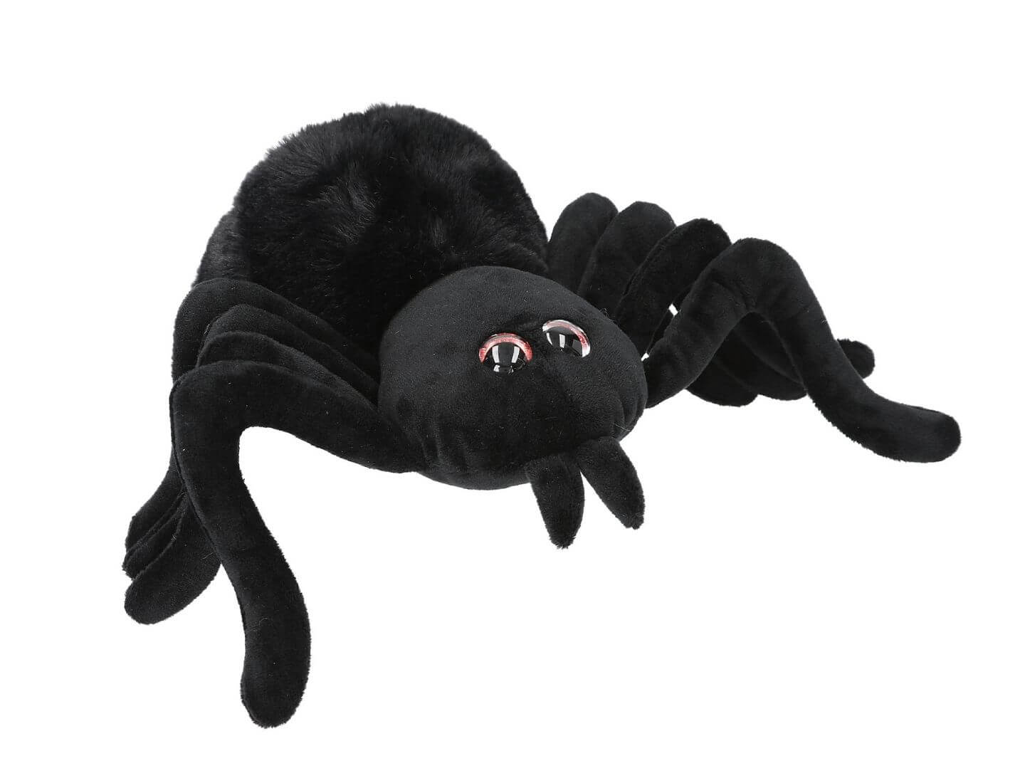 Adventure World Plüsch Spinne 20 cm schwarz