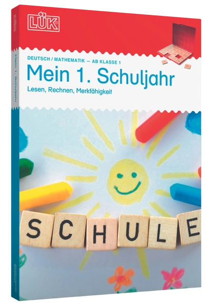 LÜK-Set 1. Klasse - Mathematik, Deutsch, Konzentration  Mein 1. Schuljahr