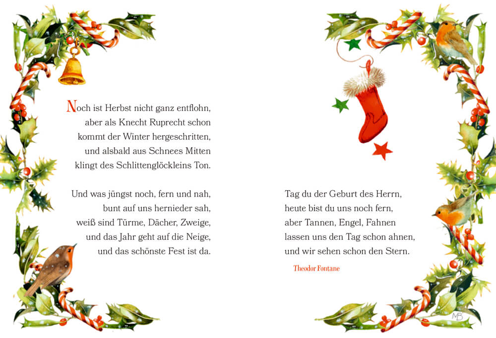 Schöne Grüße: Fröhliche Weihnacht überall (Bastin)