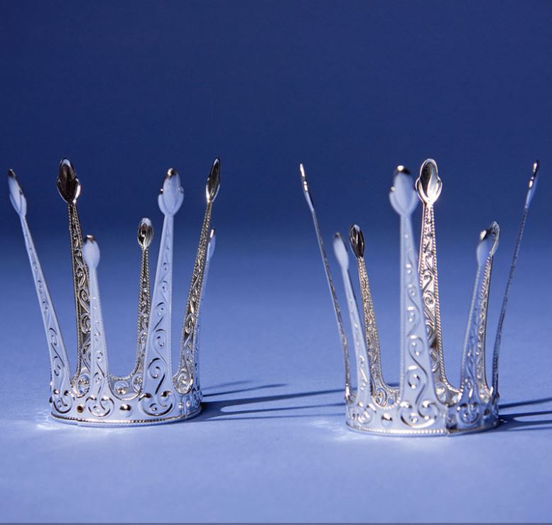 Krone "Prinzessin" silber