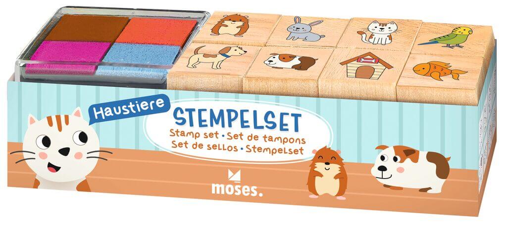 Stempelset Haustiere
