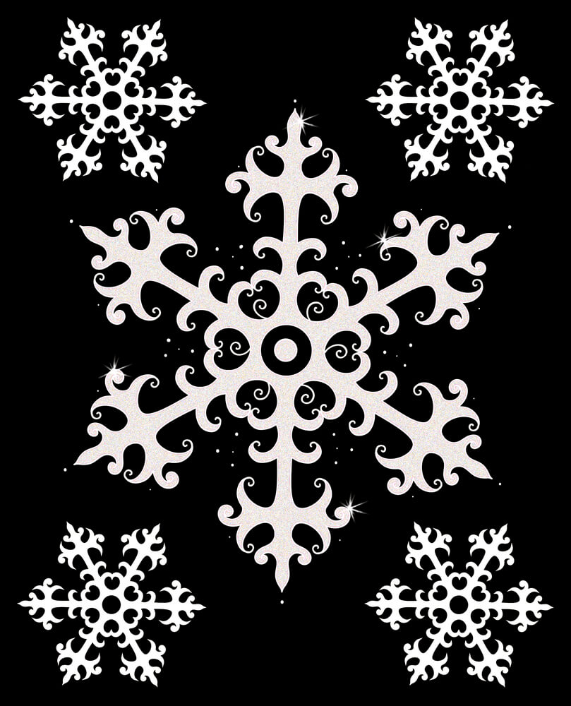 Glitzer-Malbuch - Magic Winter (Creative Time)