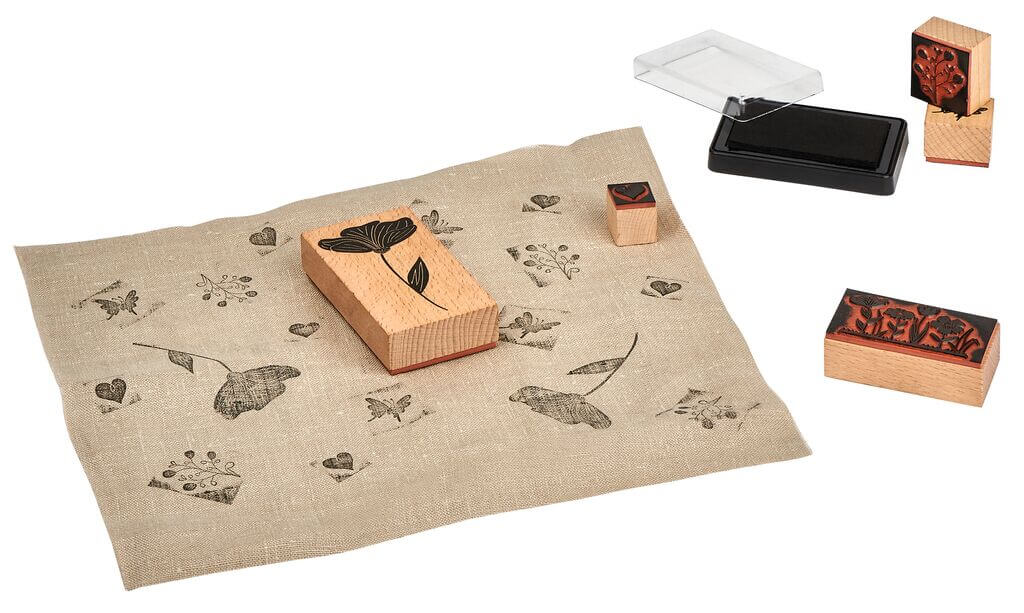 Textilstempel-Set