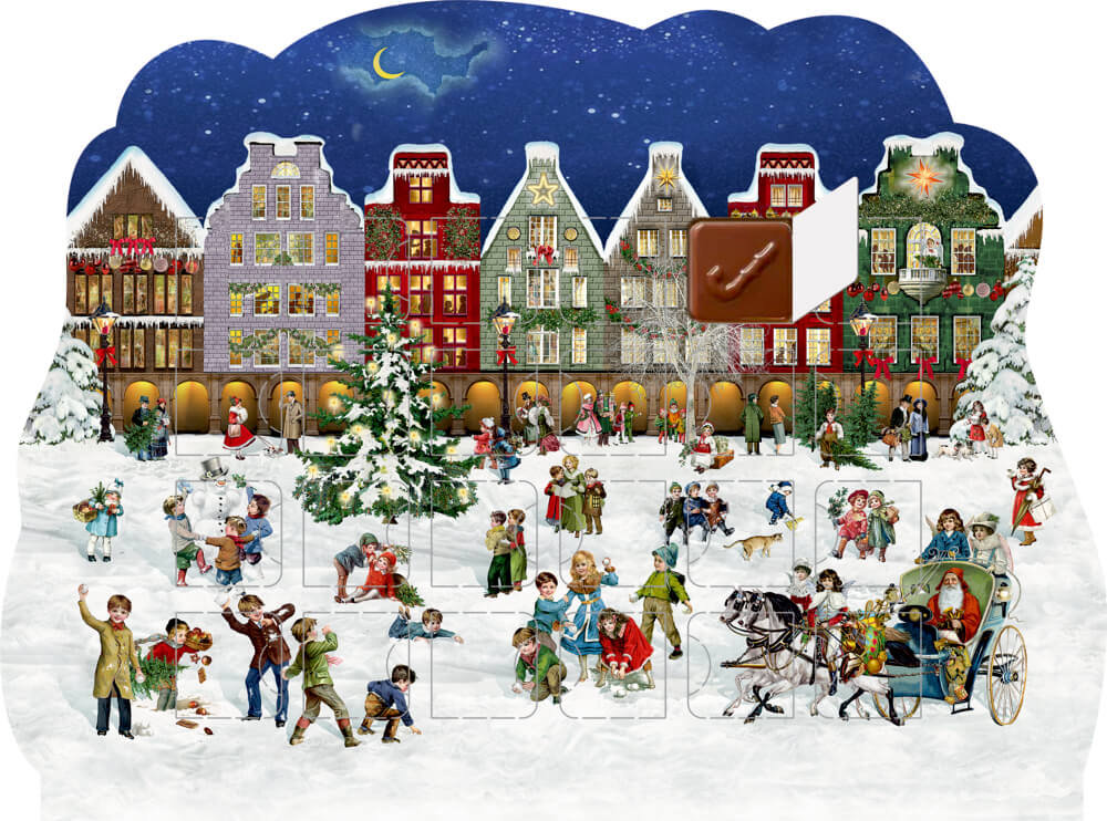 Weihnachtsstraße, Schoko-Adventskalender (Behr)