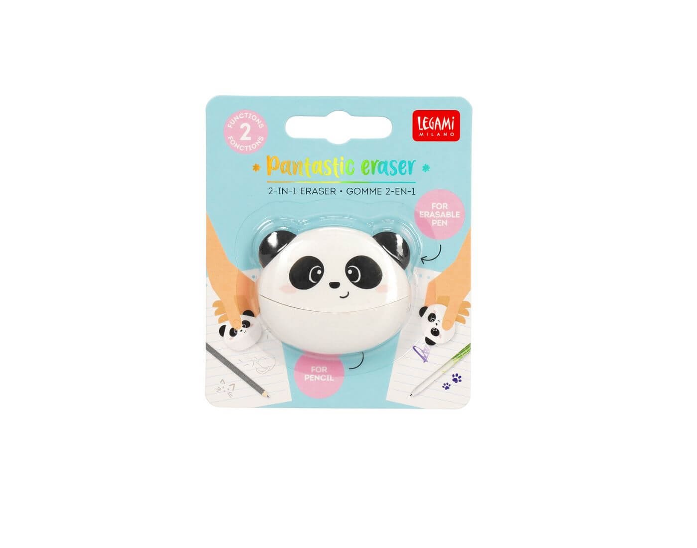 2-in-1-Radiergummi - Pantastic Eraser