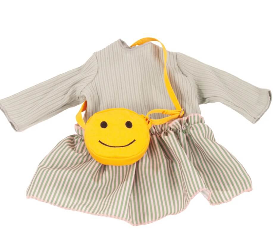 Puppe Kleid Happy Vibes - Größe XL (45-50 cm)