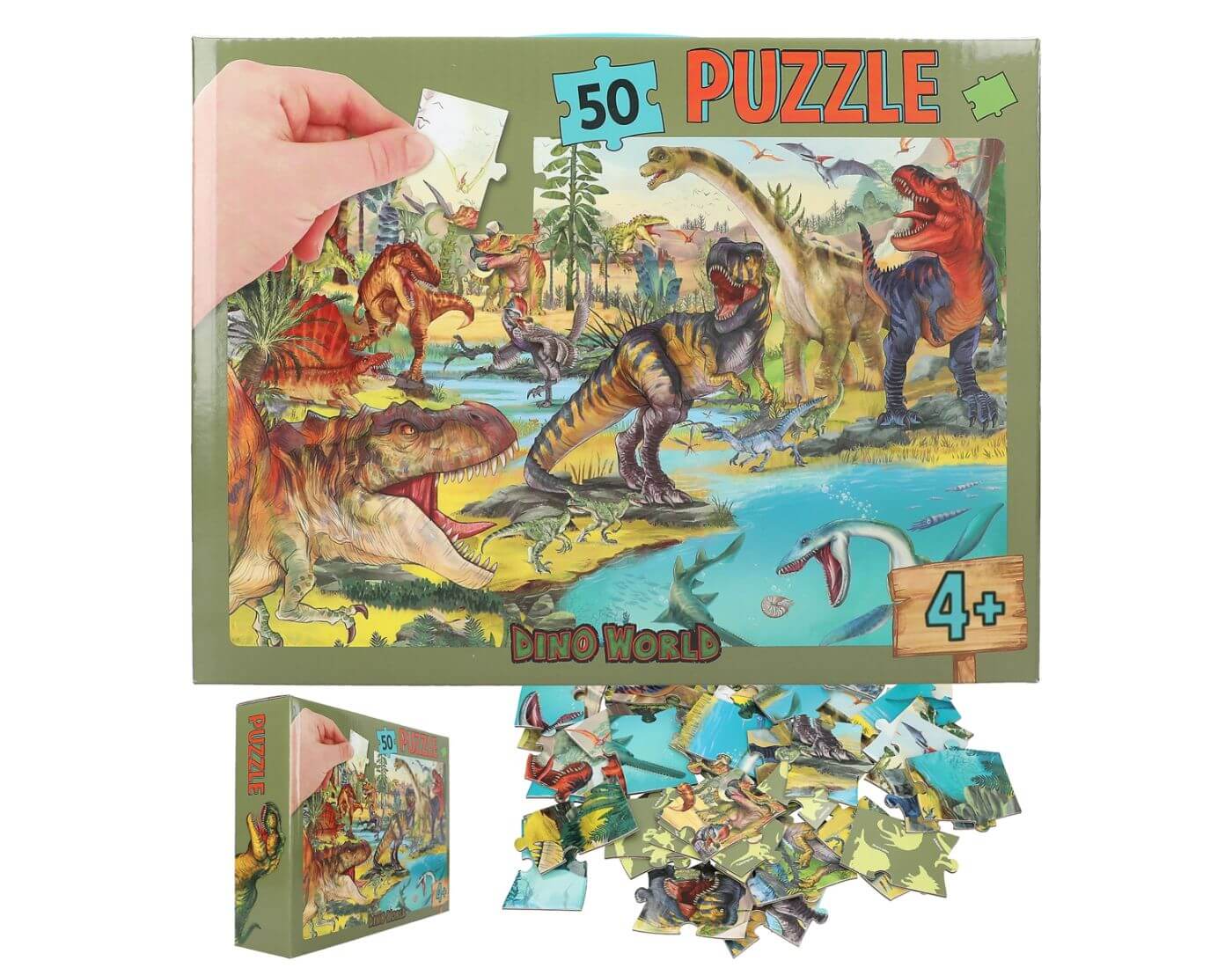 Dino World Puzzle 50 Teile