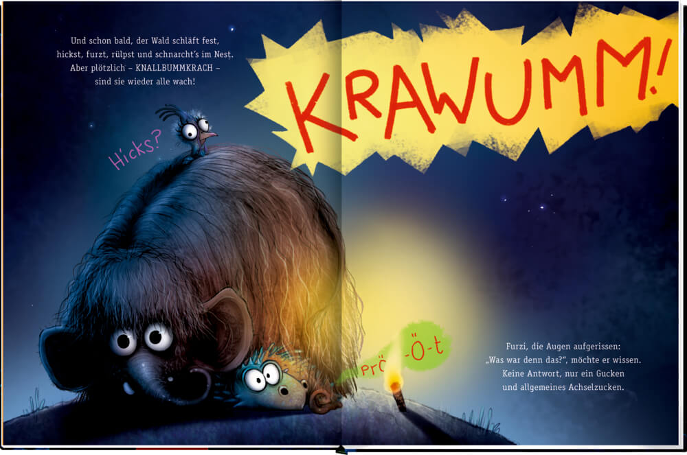 Kai Lüftner, Wiebke Rauers: Furzipups 4 und der gruselige Schnarch-Schreck