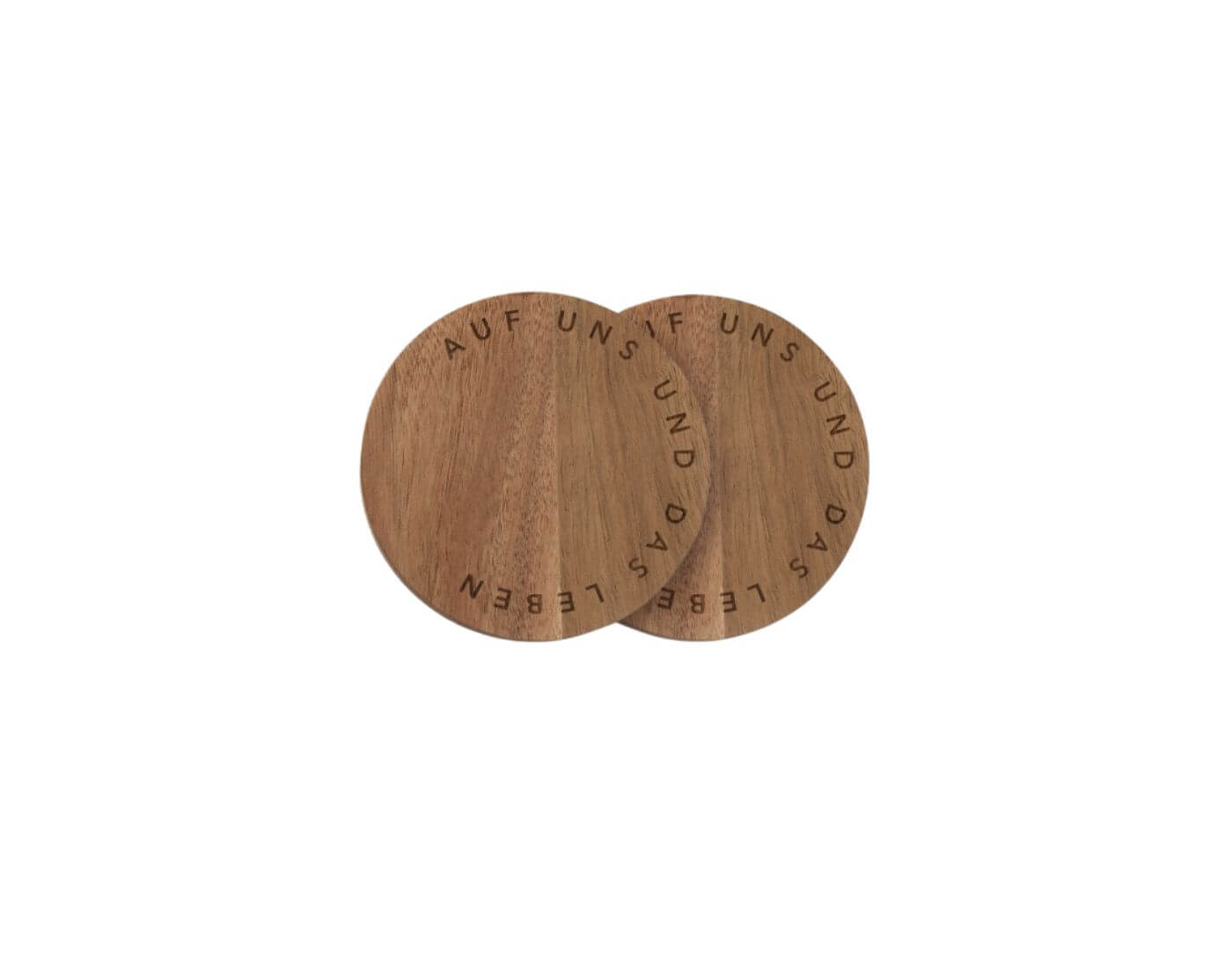 raeder-untersetzer-leben-1 Untersetzer 2er Set - Auf uns und das Leben