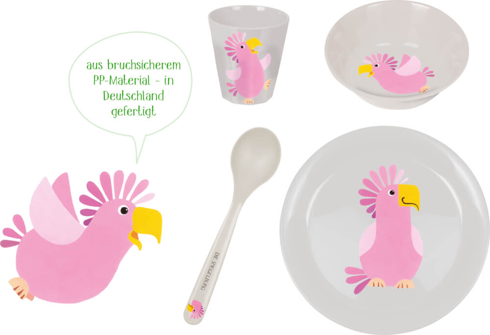 4029753226587_1 Geschirr Geschenkset Kakadu - Freche Rasselbande