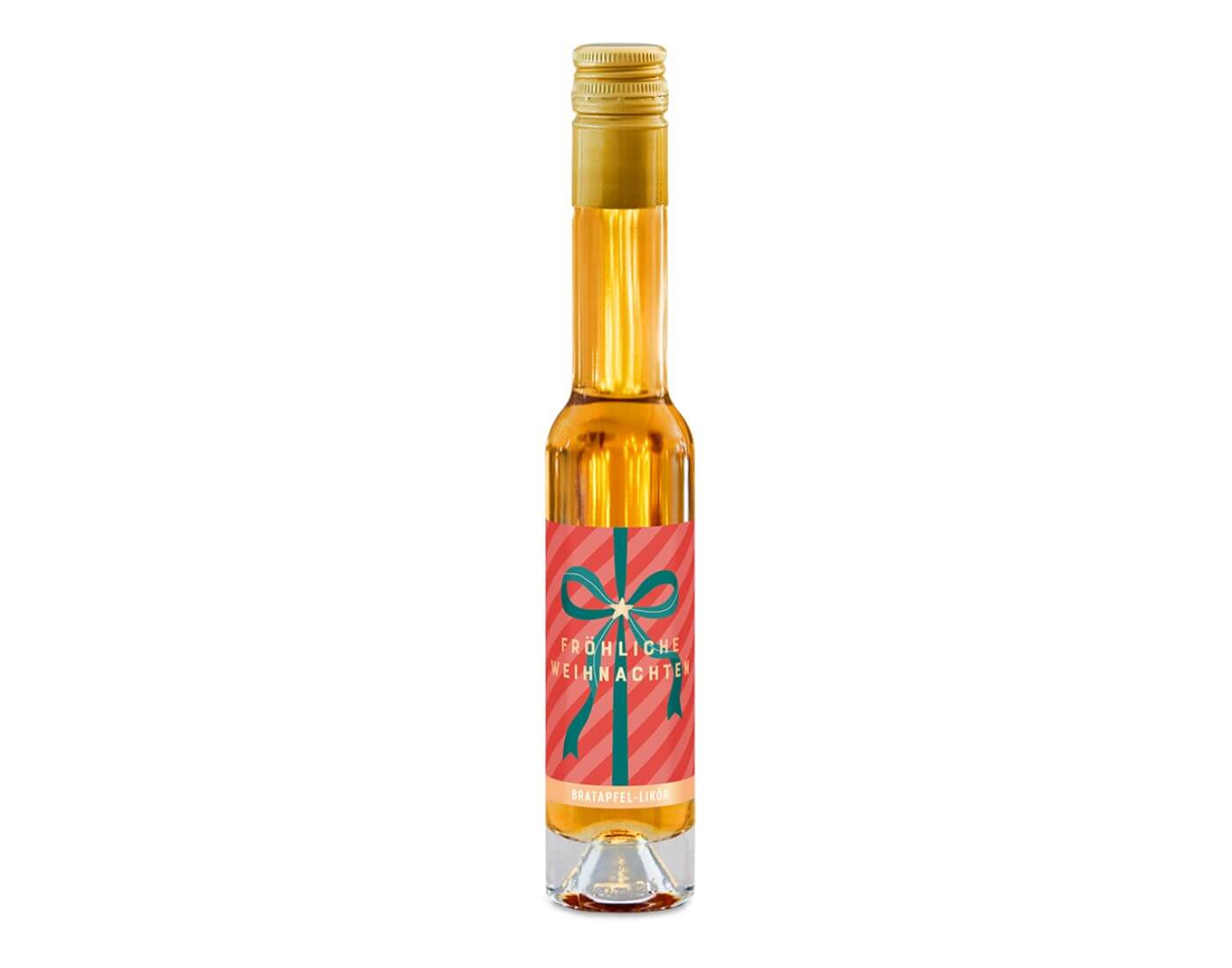 Bratapfel-Likör 100ml Weihnachten Fröhliche Weihnachten Bratapfel-Likör 100ml Weihnachten Fröhliche Weihnachten
