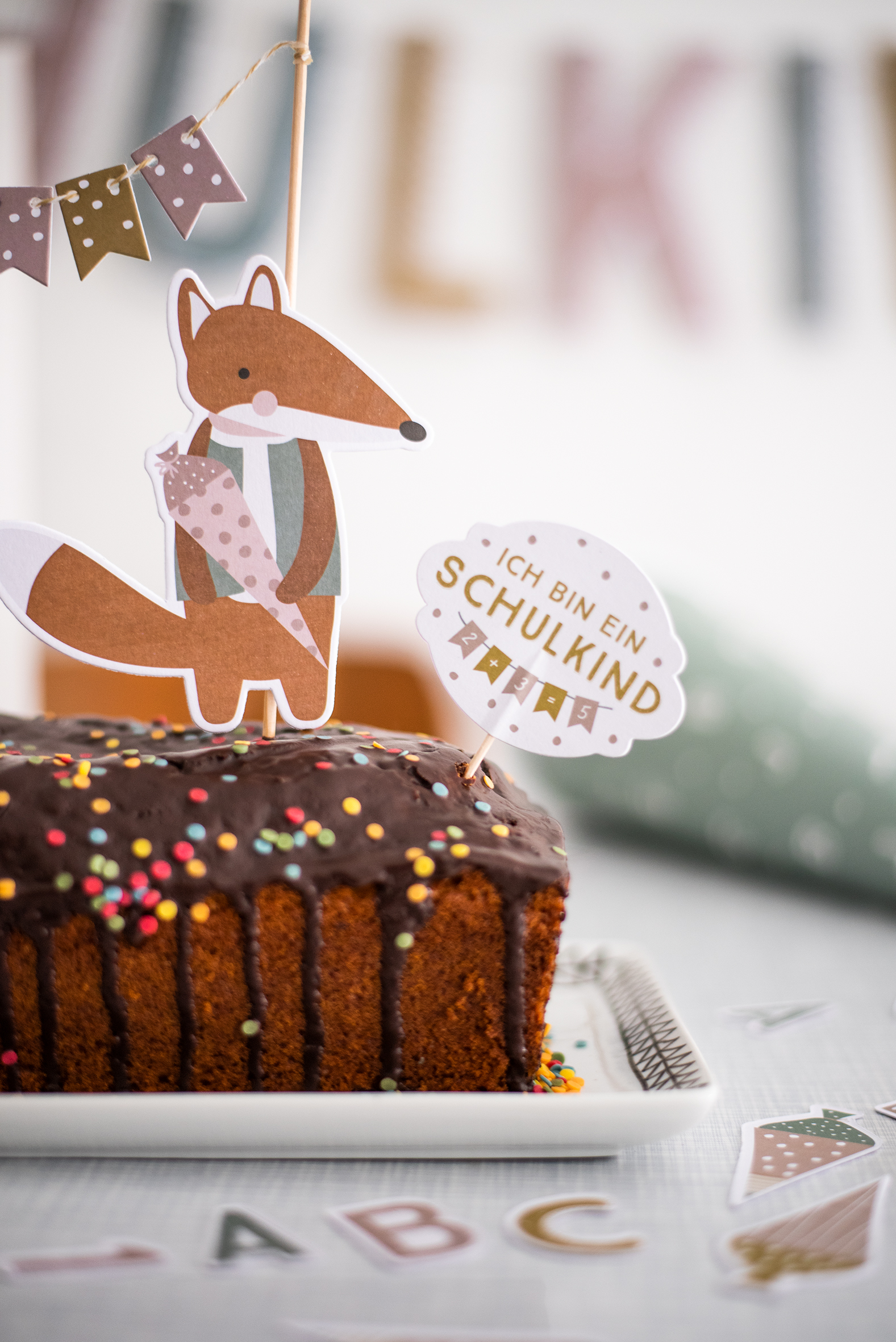 Caketopper_Kuchendeko_Fuchs_02_web Cake Topper Schulkind, pastell