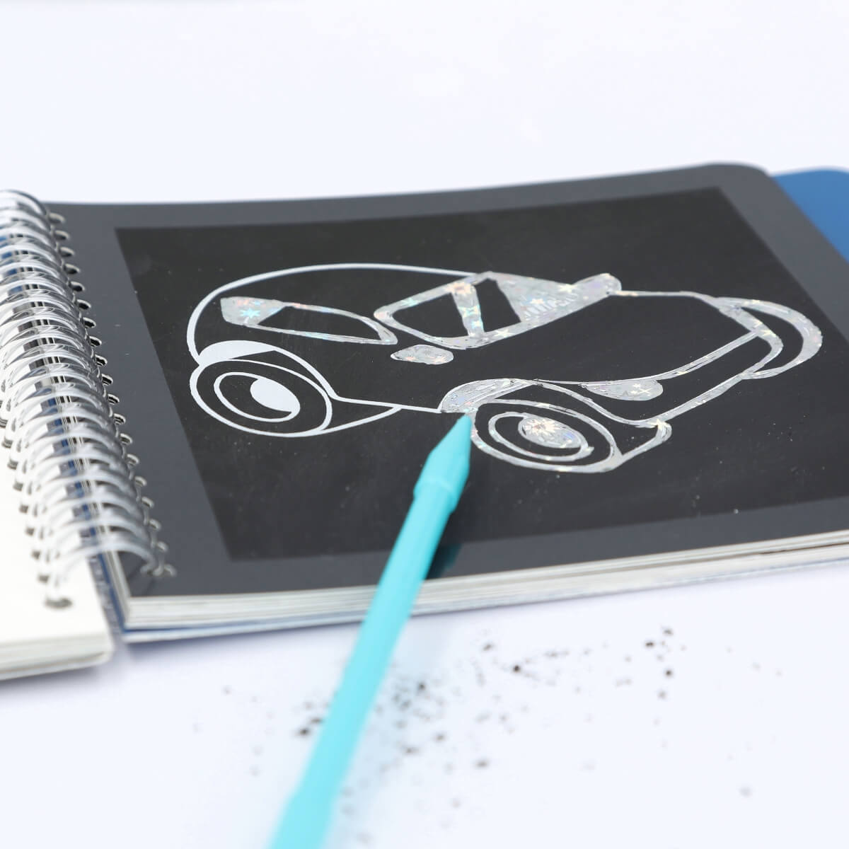 Mini Magic Scratch Book Monster Cars