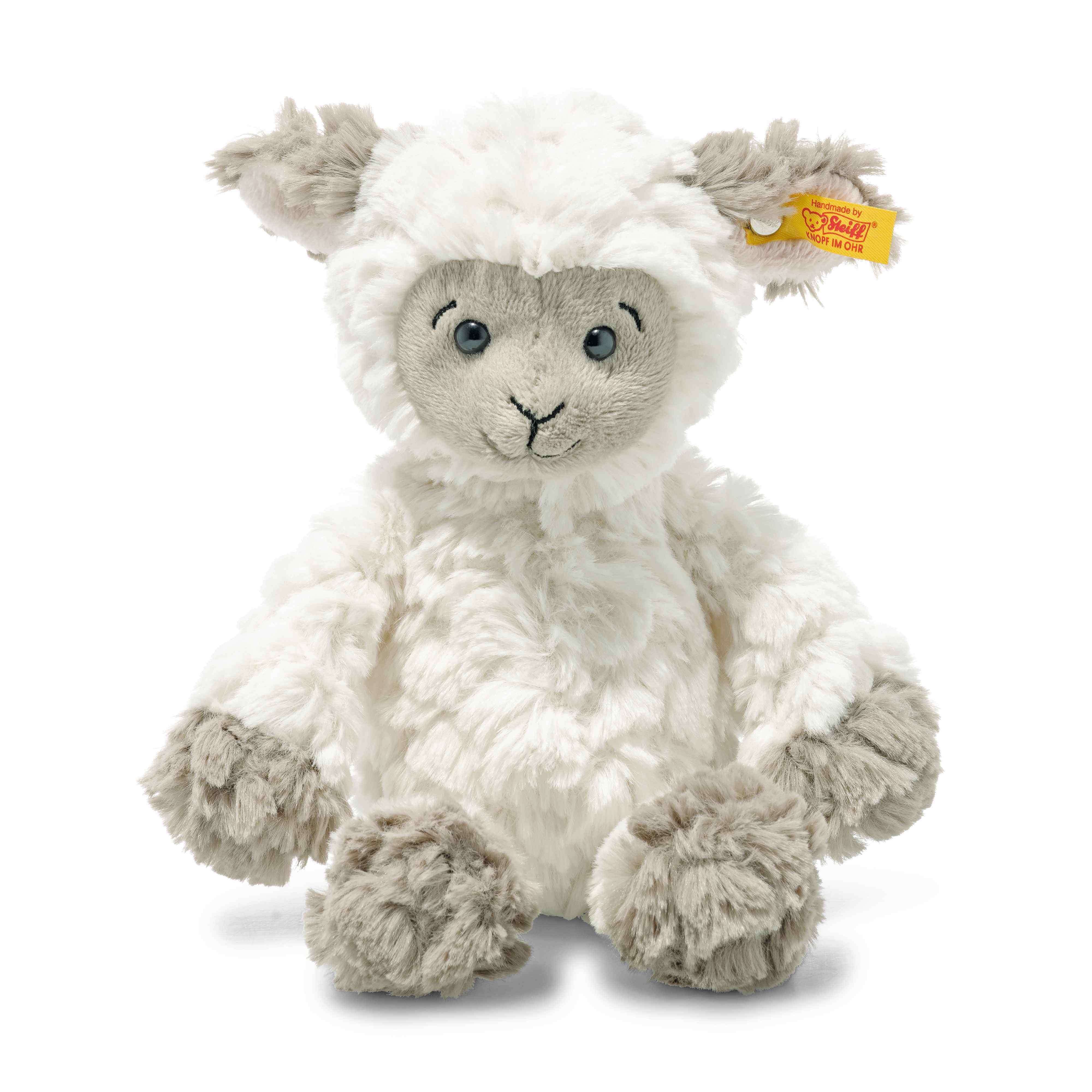 Lita Lamm 20 cm weiß/braungrau
